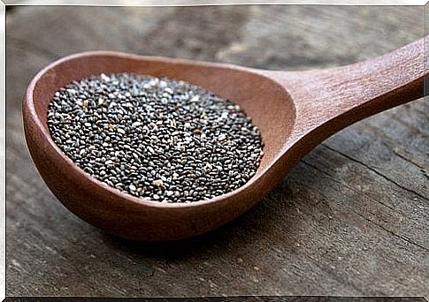 Chia seeds against pollution.