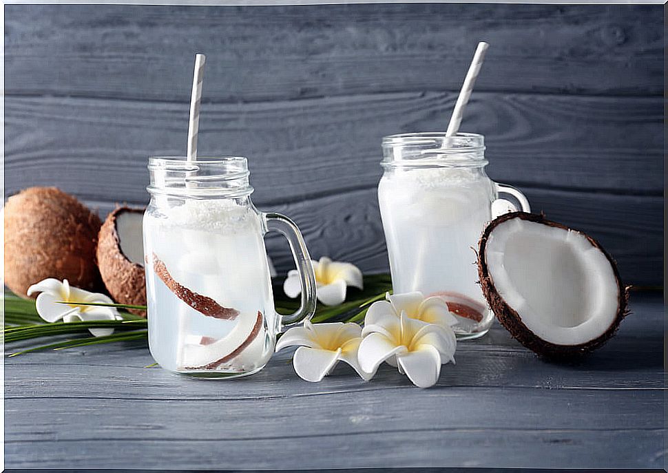 coconut water helps with caffeine withdrawal