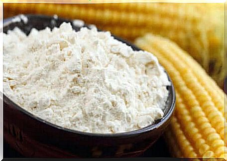 Corn flour. 