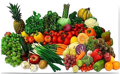 Fruits and vegetables are rich in vitamins