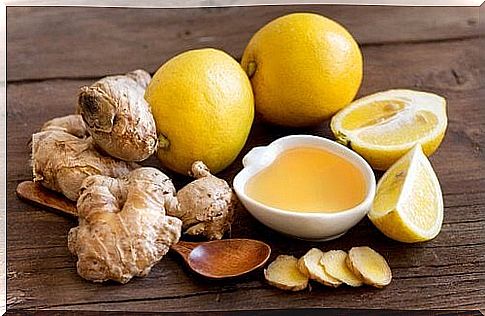 Preparation of ginger water.