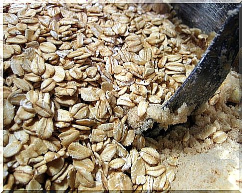 Oatmeal cream is great for facial spots.