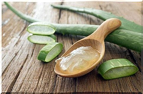 Treat keloids with aloe vera.