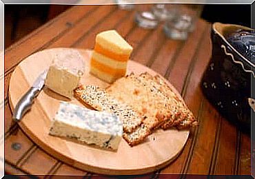 Cheese plate.