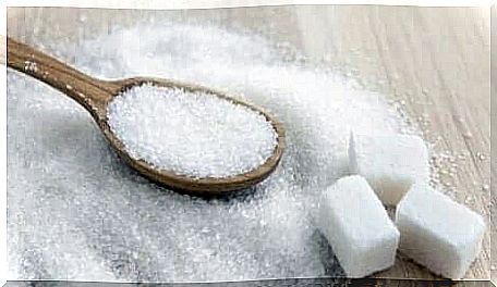 A spoon of sugar. 